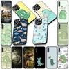 Soft Phone Cover for Xiaomi Redmi 15 9A 9C NFC 7A 9T Note 9 8 7 8T 15c A5 Case Anime Dinosaurs Cute Casing