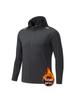 Men's Quick-Dry Autumn Windbreaker Fitness Hoodie with Long Sleeves and Plus Velvet for Morning Runs.