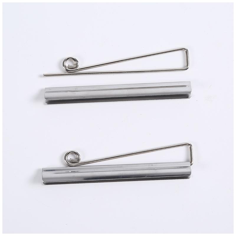 Metal Bifold Money Clip Spring Clamp for Durable Cash Holder Replacement