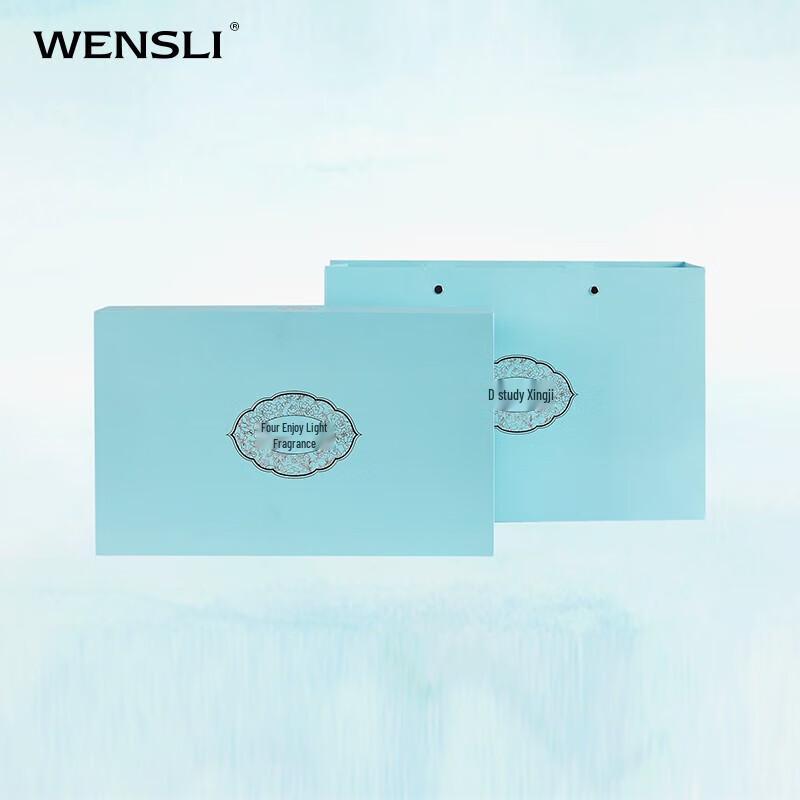 Wanshili Silk Scarf & Porcelain Gift Set - Asian Aroma Collection