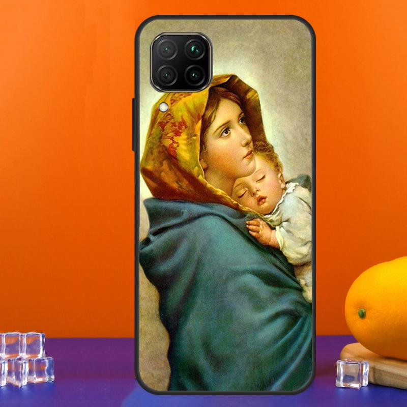 Virgin Mary For Huawei Nova 7i 8i 11i 12i 12s 9 10 SE Y91 Y90 Y60 Y70 Y72 Y61 P30 P40 Lite P60 Pro Case