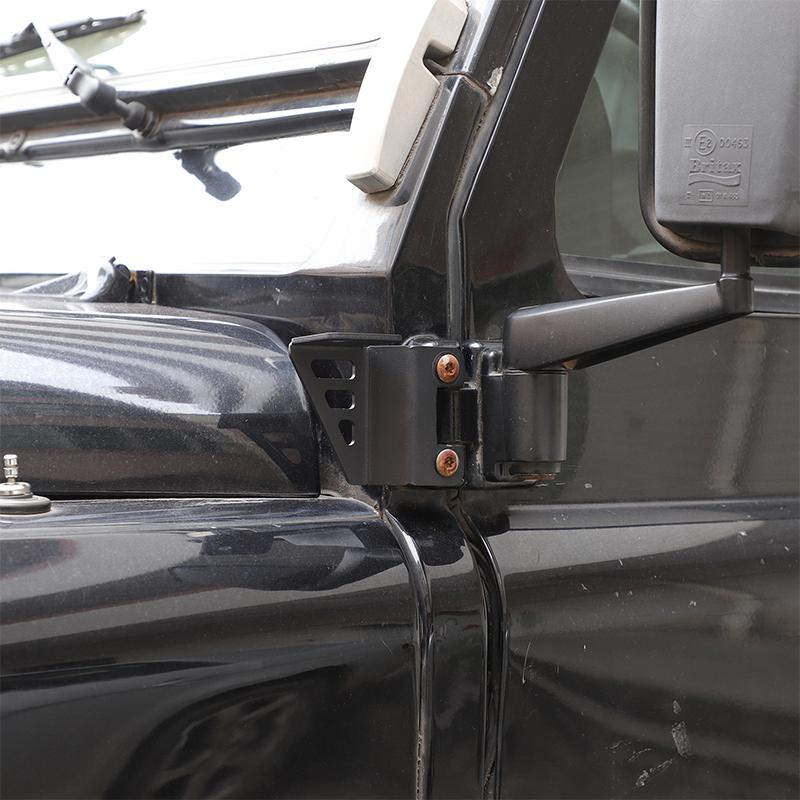 Carbon Steel Car A-pillar Lower Searchlight Bracket For Land Rover Defender 90 110 130 2004-2018 Car Accessories