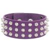 DIEZI Punk Vintage Gothic Goth Men Wrap Bracelet For Women Harajuku Black PU Leather Rivet Charm Bracelet Bangles Jewelry