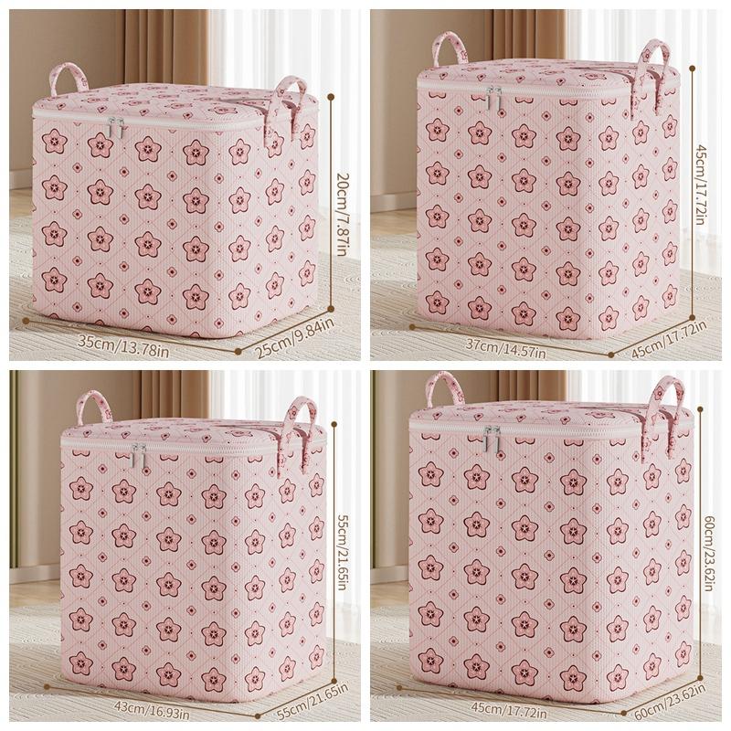 

Сумка для хранения домашних одеял, большая вместимость, сумка для хранения одежды, нетканый материал, сумка для упаковки багажа при переезде, органайзер 45x60x60cm