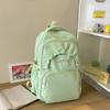 Schoolbag new ins Mori backpack female college style junior high school student high school student large capacity nylon solid color waterproof 