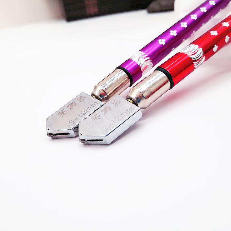 Multifunctional Roller Glass Cutter & Tile Scorer - Diamond Blade for Thick Glass & Tiles