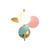 Modern Light Luxury Flower Shape Wall Lamp Nordic Room Decor Atmosphere Bedside Bedroom Board Wall Lights LED Glass Lamp