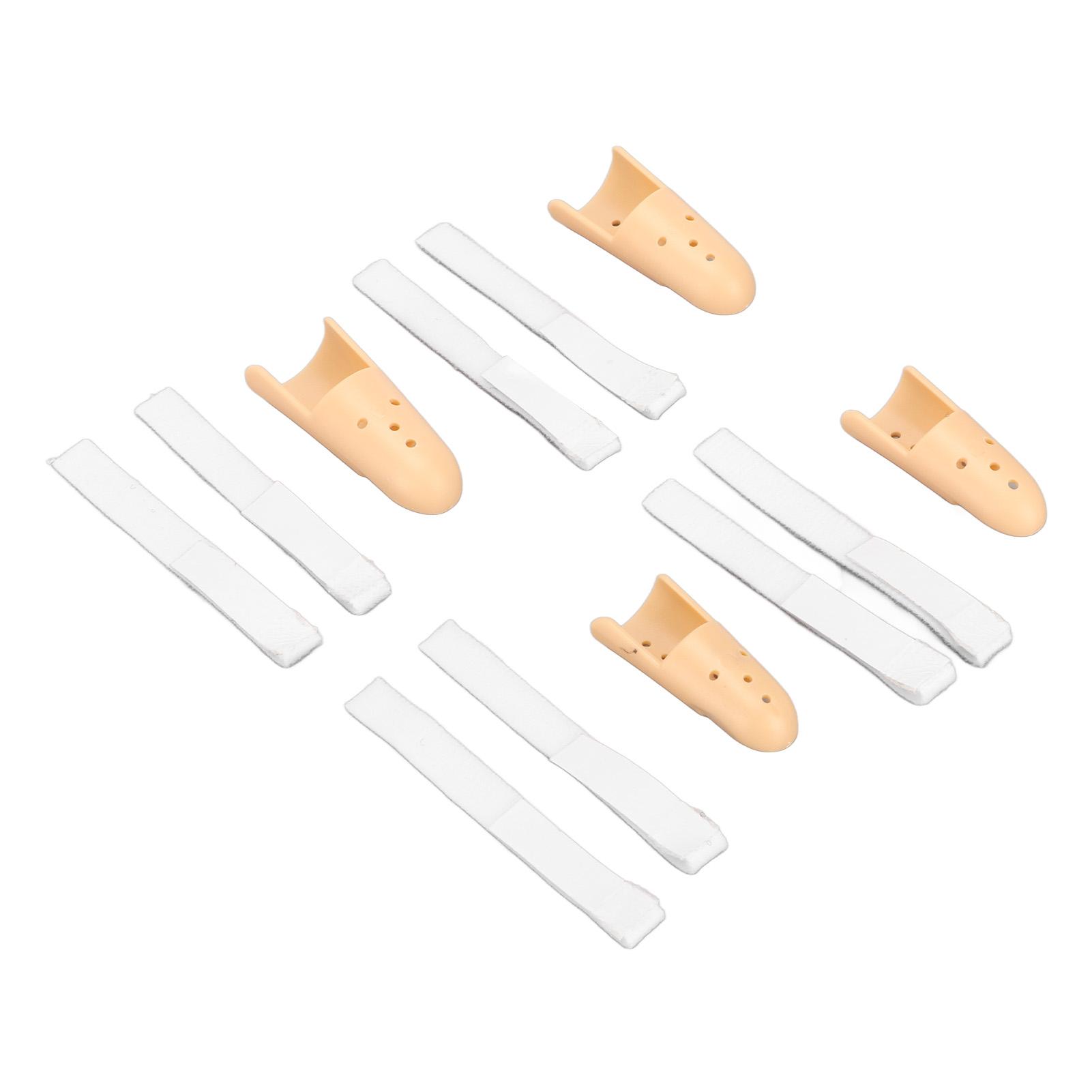 

Finger Support Brace 4 Different Size Straightening Breathable Finger Support Splint Stabilizer for Arthritis Relief