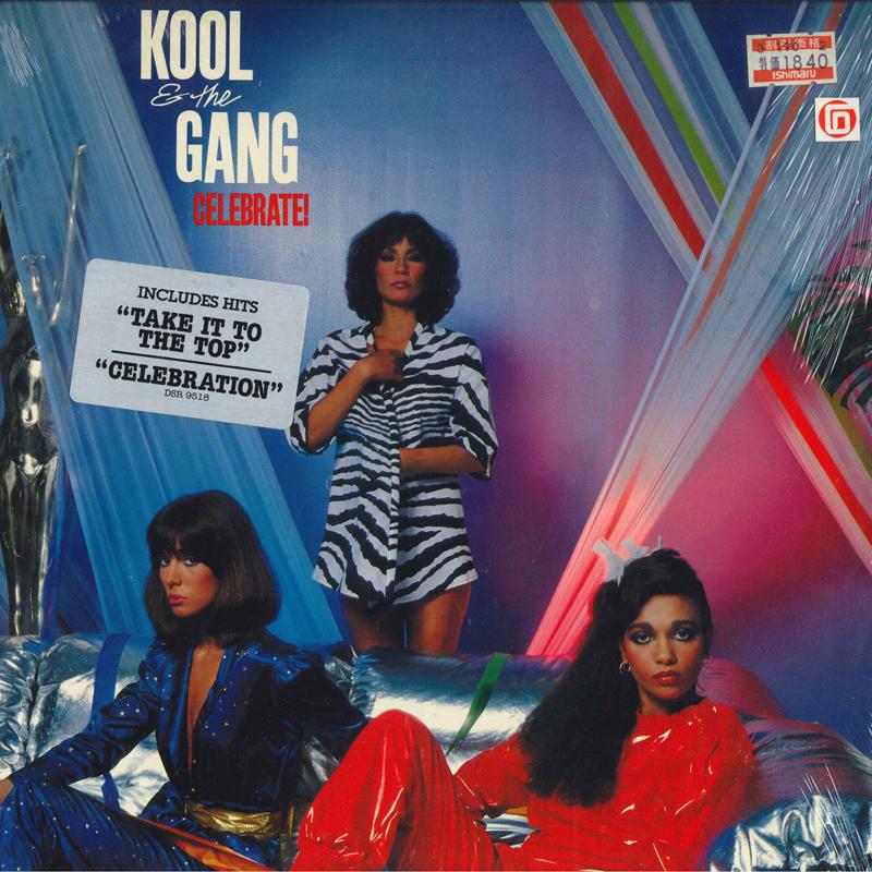 LP Record KOOL THE GANG Celebrate DSR9518 DE LITE 1980 US SoulFunk Used