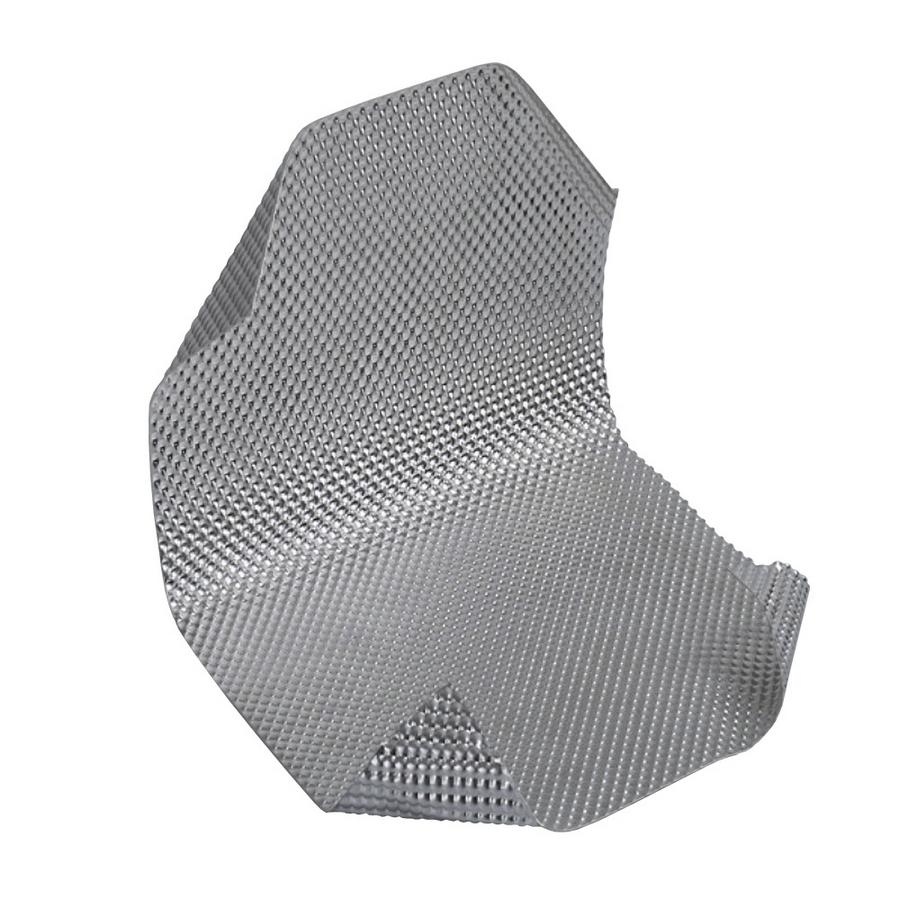 500MM DIY Embossed Aluminum Heat Shield Heat Shield Firewal Floor Pan Fuel Tank Silver Turbo Manifold Exhausts