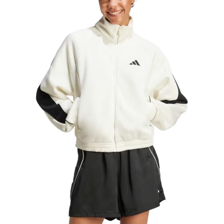 Adidas SS25 Stadium Comfortable Soft Versatile Loose Jacket Women Jacket JW0519