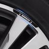 Lightweight Aluminium Alloy Wheel Hub Stickers 4Pc Portable Decor Decals Exterior Styling For Renault Dacia Scenic Laguna Twingo NN40