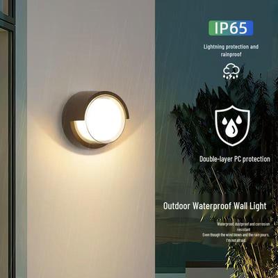 LED Waterproof Wall Light for Villa, Garden, Hotel, Balcony, Corridor, and Fence - Indoor/Outdoor Use