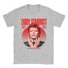 David Bowie Ziggy Stardust Motion Fashion T Shirts Cotton Tee Shirt for Unisexs YK Retro Wholesale Short Sleeve Top Tees
