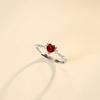 Love Ruby Korean Version of Personalized Index Finger Ring Design Sense Niche Simple Cold Wind Ring Women