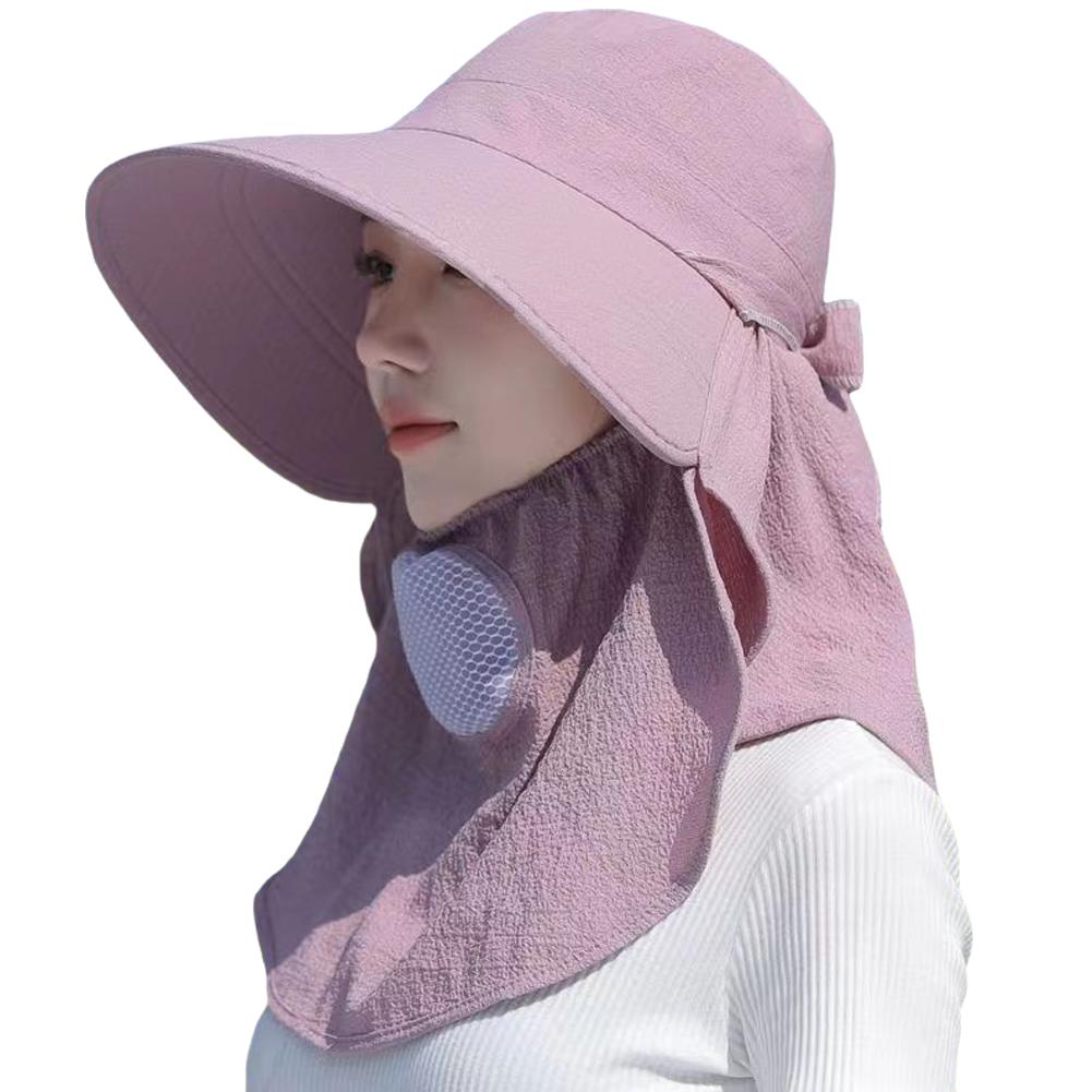 Summer Quick Dryng UV Protection Fisherman Cap Face Neck Cover Outdoor Fishing Cycling Removable Men Visor Hat Women Bucket Hat