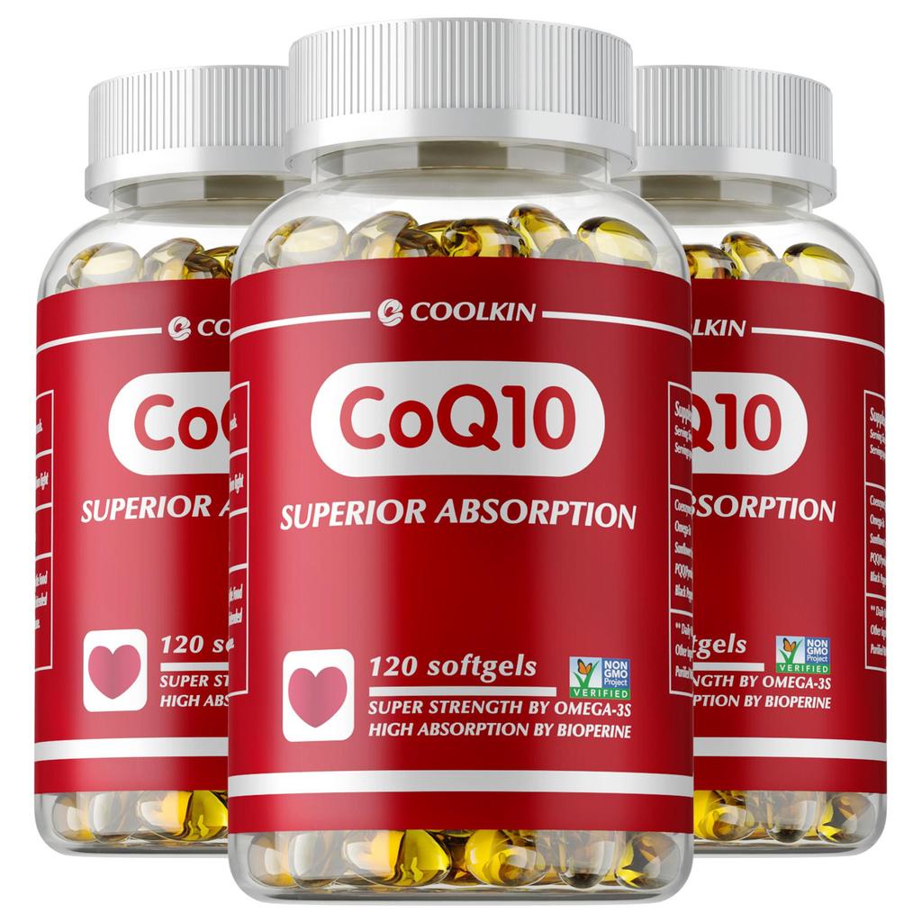 Coolkin - Coenzyme Q10 Capsules - Heart Health - Antioxidant