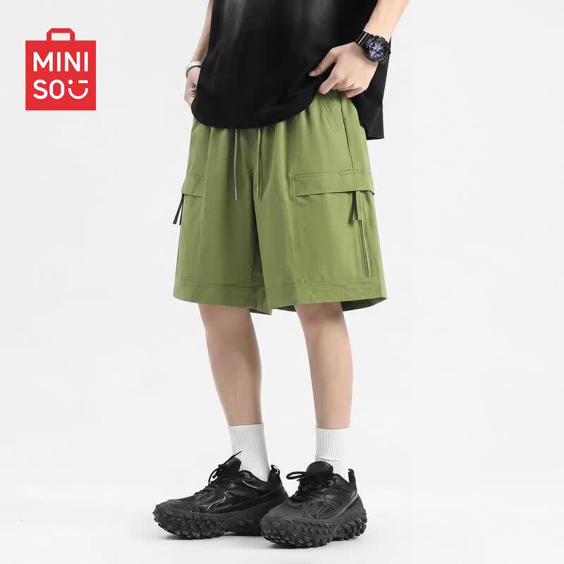 MINISO Men's Workwear Style Casual Shorts