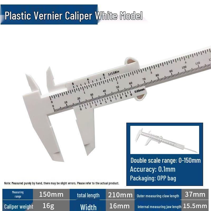 Pinza Metrica Digitale Mini 0-80mm a Doppia Scala per la Misurazione di Gioielli