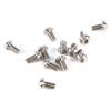 12Pcs T25 Bike Bolts M5x10mm Titanium Alloy Disc Brake Screws High-Strength Ultra-Lightweight Bicycle Rotor Bolts Bike Accessory
