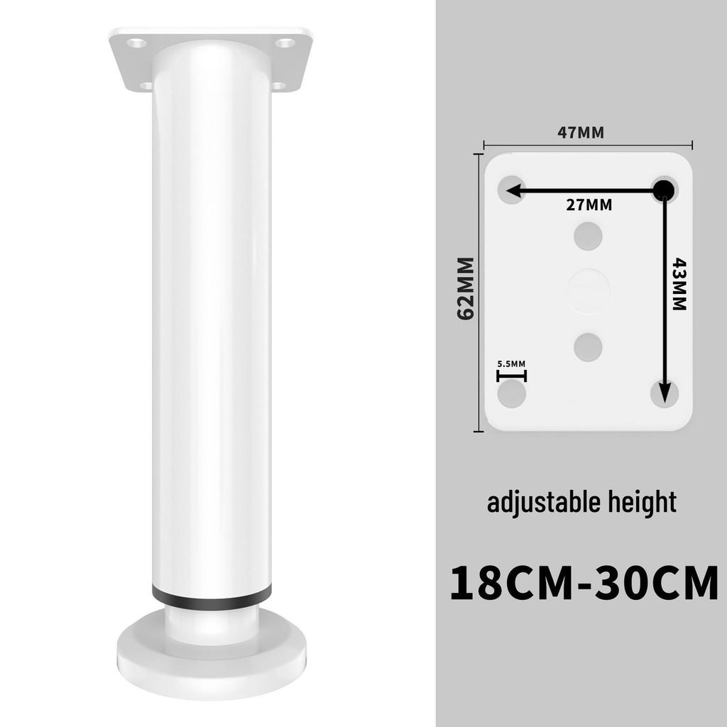 Adjustable Furniture Leg Brackets: Table, Sofa, TV Cabinet, Bed Support Feet & Heightening Pads