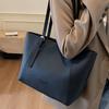 High Value Simple Big Bag Women's New Retro Versatile Fashion Shoulder Bag Large Capacity Commuter Tote Bag
