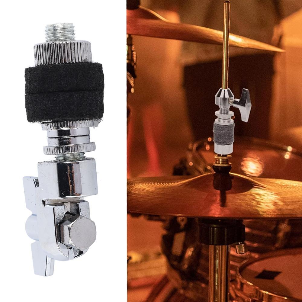 Silver Hi Hat Clutch Metal Drum Parts Adjustable Cymbal Clutch Drum Accessories