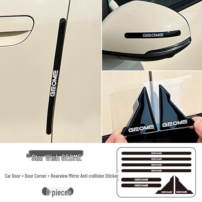 Geely Xingyuan Door Anti-Collision Strip Set: Complete Interior Protection and Decoration with Door Corner Stickers