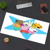 Cartoon animation Print Mouse Pad, for Keyboard Pad Laptop PC Mat for Office Home Use, Desk Decor, Perfect Birthday Gift for Gamers