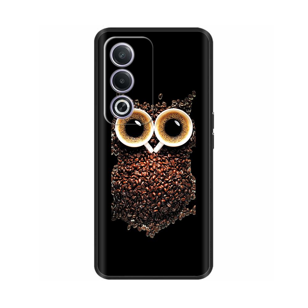 Phone Case for OPPO K12X 5G 6.67" CPH2667 Protection Luxury  Soft Black Silicone Shockproof Shell Painted Back Cover Funda Coque