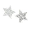 10pcs AB Color Rhinestone Star Applique Five-Pointed Star 8cm Size Iron On Clothes Patch Star Applique Patch Clothing Repair