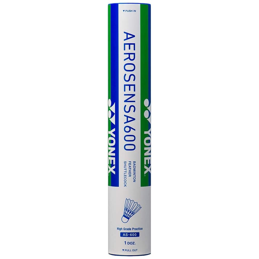 YONEX AeroSensa 600 Badminton Shuttlecocks 12 Pack for Men and Women