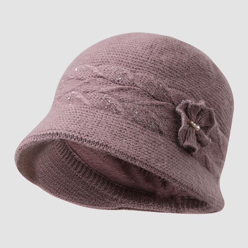Outdoor Holiday Travel Party Winter Warm Knit Beanie Beret Fashionable Ladies' Hats