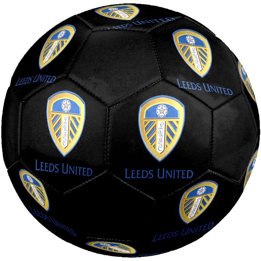 Leeds United AFC Größe 5 Fußball, Maschinengenähtes PVC, Langlebig & Hoher Rückprall, Für Alle Altersgruppen, Fanartikel, Spiele & Außenbereich.
