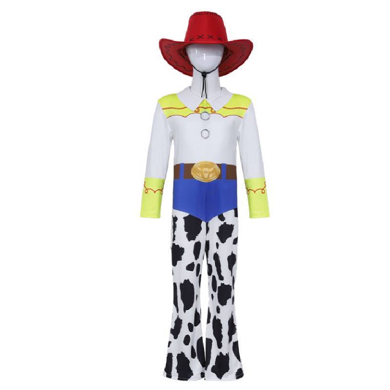 Toy Story Woody Jessie Buzz Lightyear Alien Cosplay Kostüm Aus Polyesterstoff Für Teenager-Auftritte Und Bühnenshows