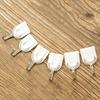 12Pcs Self Adhesive Bathroom Kitchen Stick On Wall Door Towel Holder Hook Hanger
