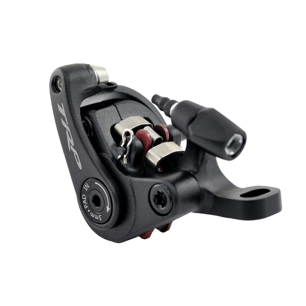 TRP Road Alloy Mechanical Disc Brake Set 160mm Front and MH1705 SPYRE-C Rotor, Rear,