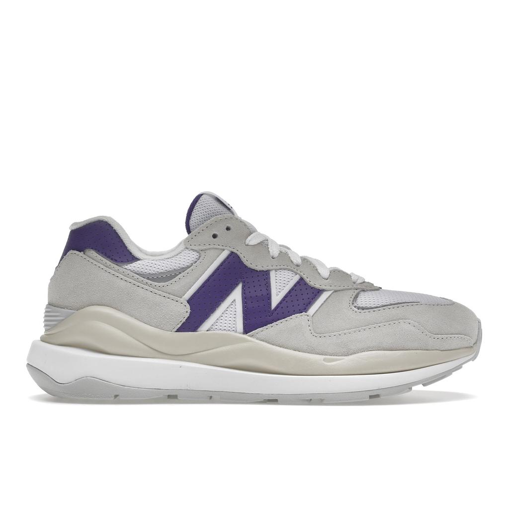 New Balance 57/40 Sea Salt Prism Purple Men Sneakers White M5740SB1