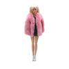 Casual Wear Doll Overcoat Long Coat Doll Plush Coat Dolls Accessories Doll Clothes  Girls Toy