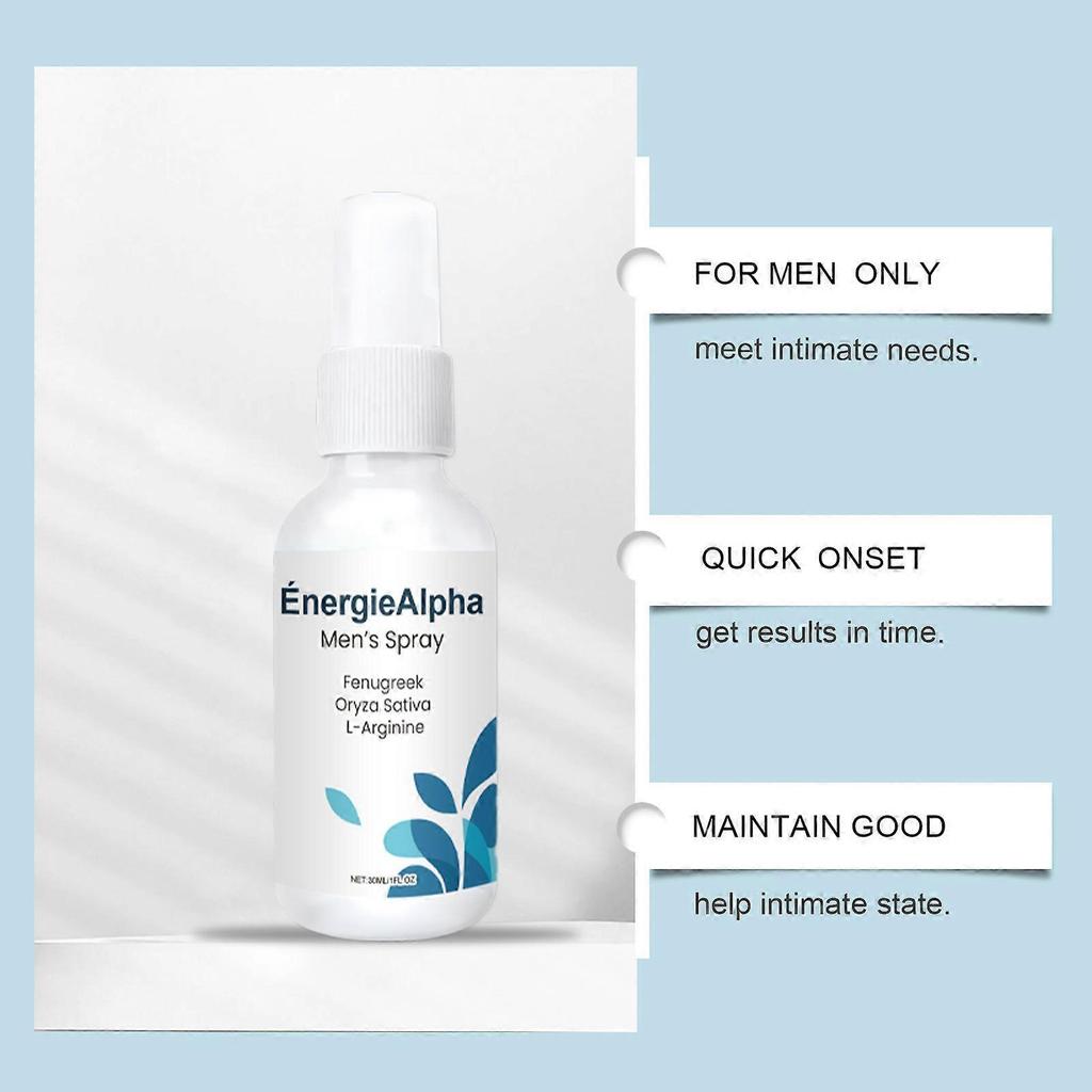2pcs Men’s 30ML Body Care Spray – Vitality Stimulating Formula with Lasting Moisturization