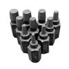 10 Pcs Damaged Broken Screw Extractor Easy Out Stripped Screw Remover Hexagon Head Bit Socket Wrench Bolt Remover Tool