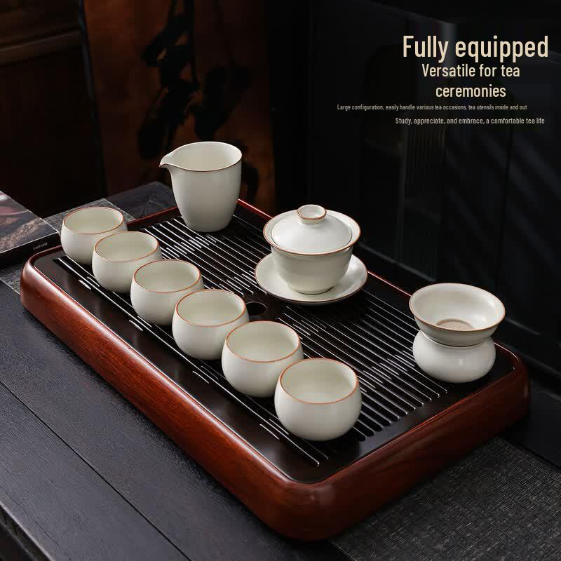 Ru Kiln Zisha Kung Fu Tea Set