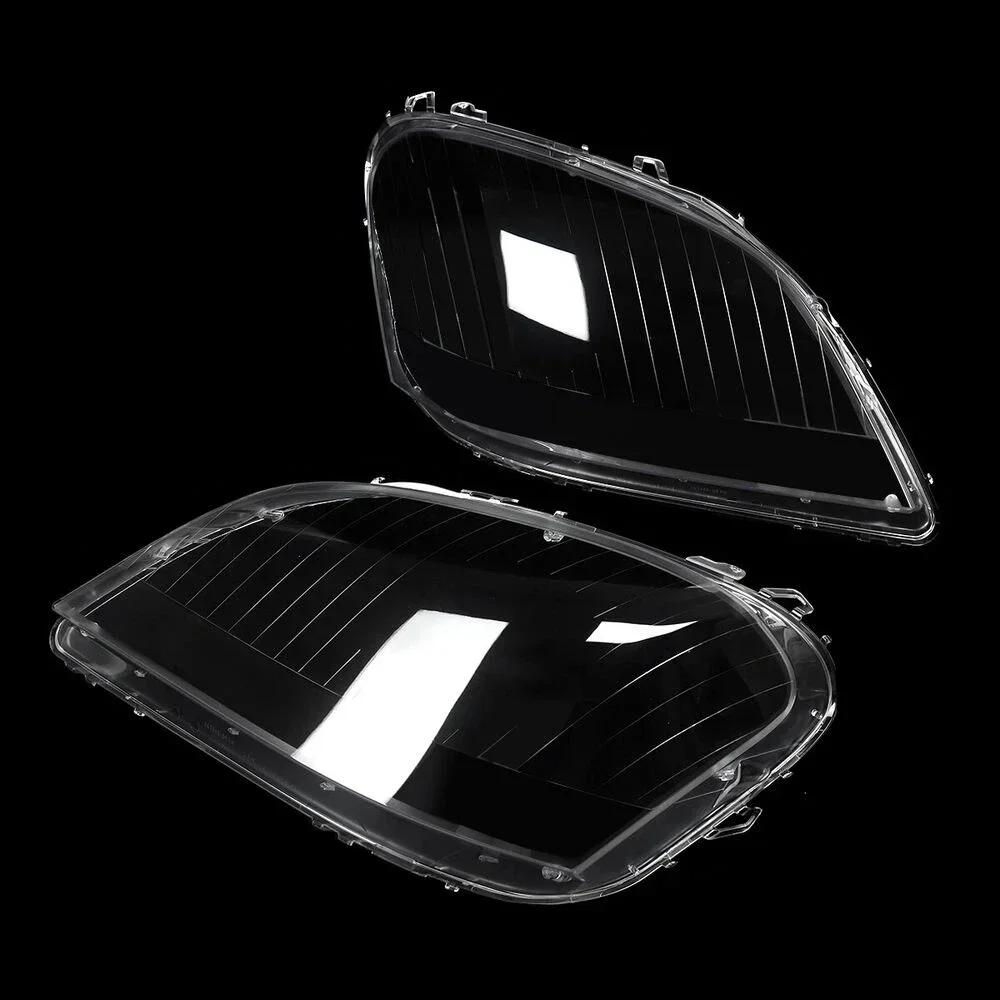 VFOSQ1 Car Headlight Headlamp Lens Cover For Mercedes-Benz ML Class W164 ML350 ML500 2005 2006 2007 2008 Transparent Lampshade Shell