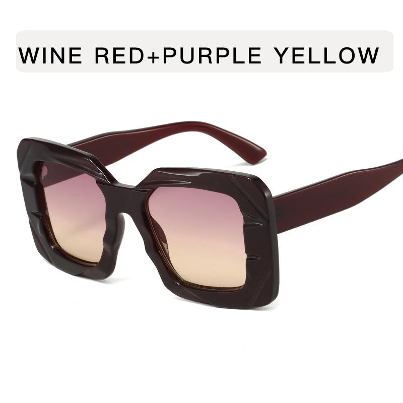Fashion Style Women's Sunglasses Square Shape Stylish Men's Sun Glasses European American Stylish Glasses for Women