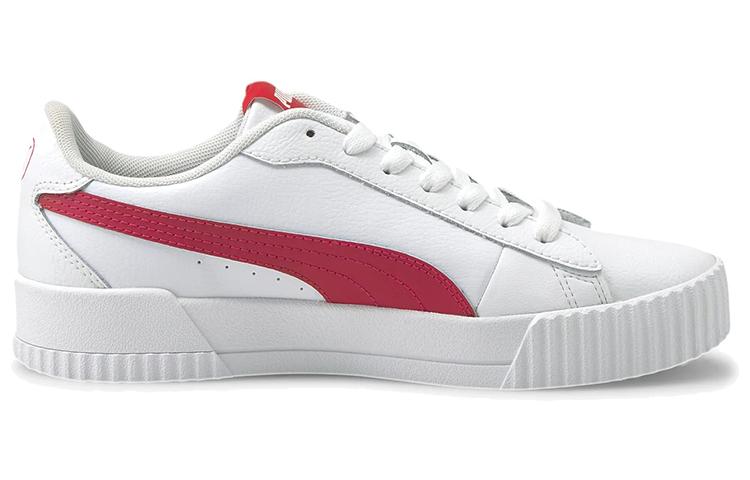 PUMA Carina Crew White/Red Women's 374903-04