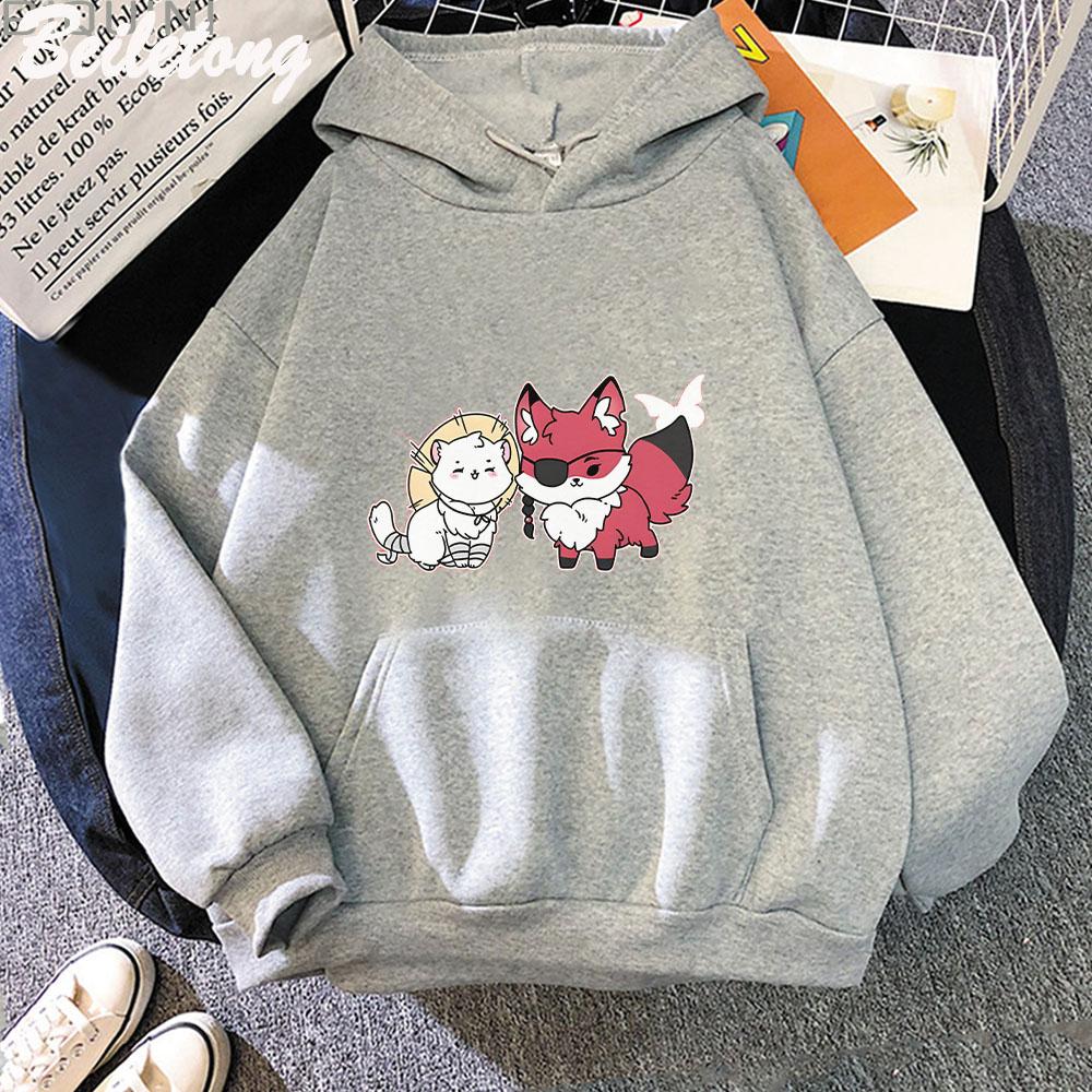 TGCF Hualian Hoodie Tian Guan Ci Fu Hoddies Aesthetic Clothes Harajuku Hoodies Fashion Women Cartoon Sweatshirts