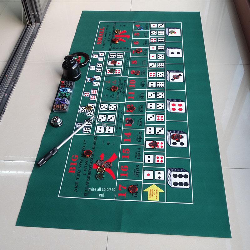 90x180cm Texas Roulette & Kartenspiel Tisch Filzmatte, Vlies