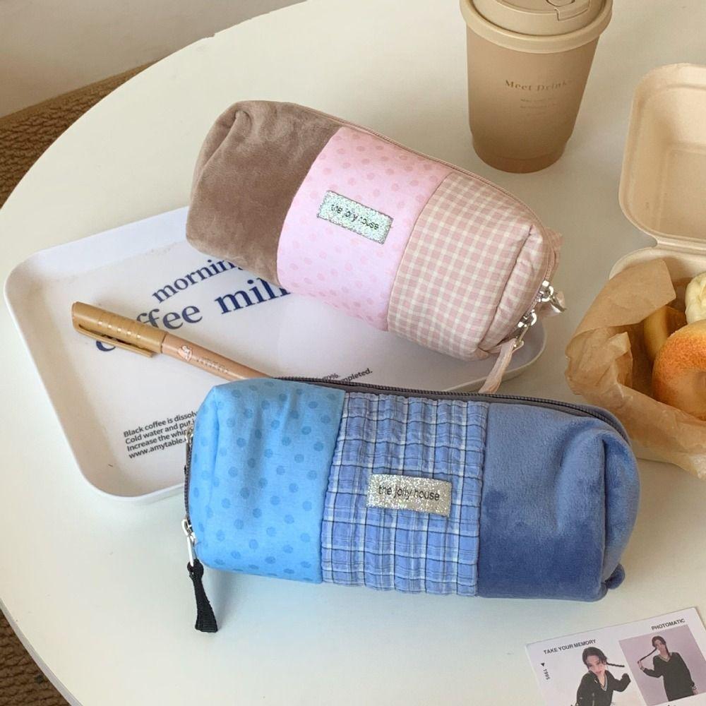 Soft Pencil Case Anti-fall Pen Bag High Quality Pencil Pouch  Back To School