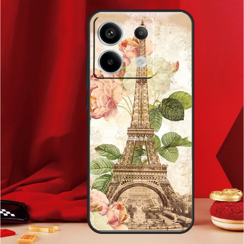 France Paris Eiffel Tower Case For Xiaomi Redmi Note 11 12 13 Pro 8 9 10 Note 12S 11S 10S 9S Redmi 13C 10C 12C Cover