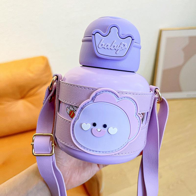 Víceúčelový přenosný termoska 400ml Vakuové termosky Přenosná nerezová termoska Láhev na vodu Cestovní hrnek na čaj Kancelářská termoska